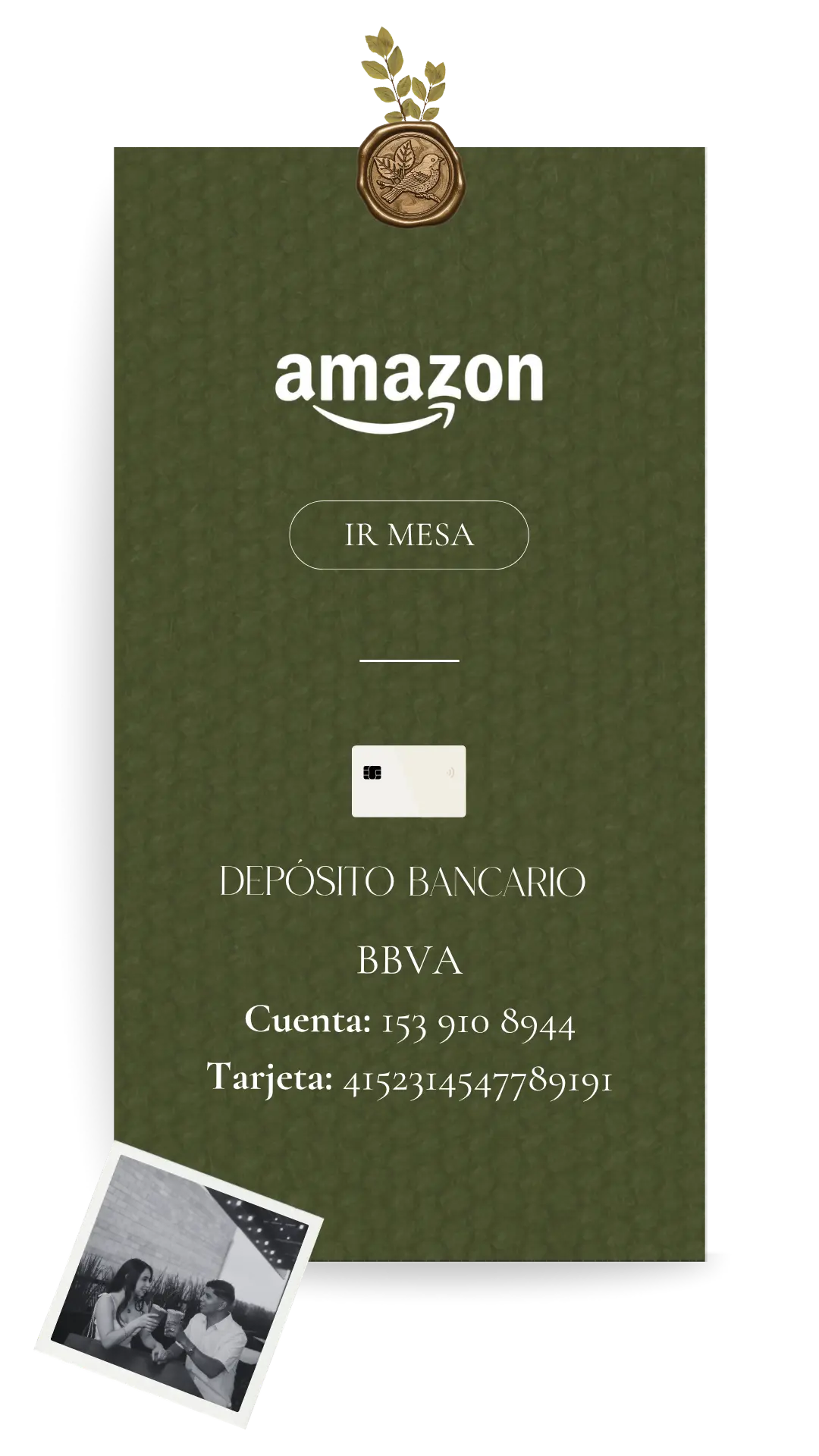 10 MESA DE REGALOS